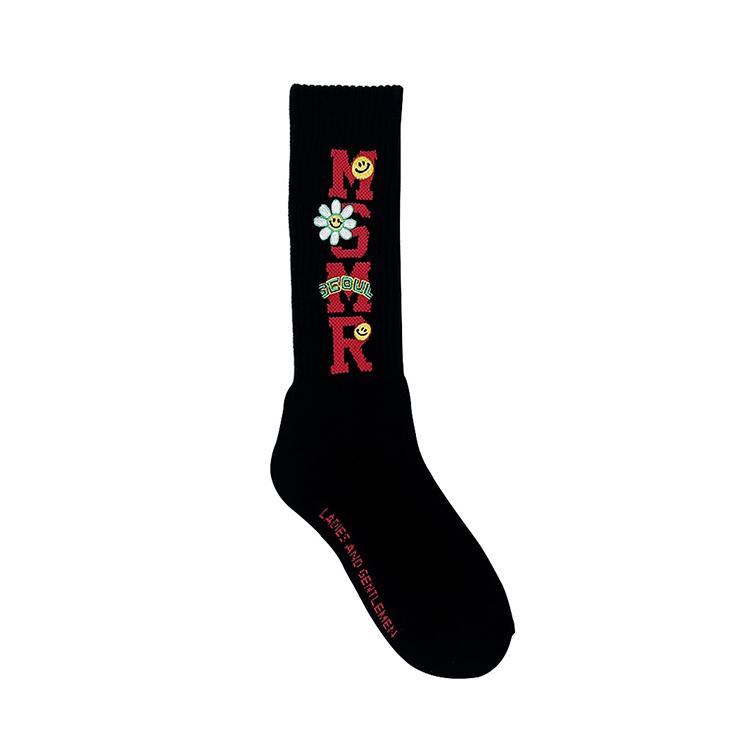 MSMR Candypop Logo Socks Black