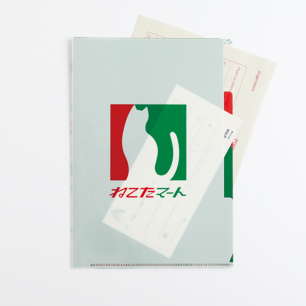 貓田超市 A5尺寸 三層資料夾｜日本Green Flash