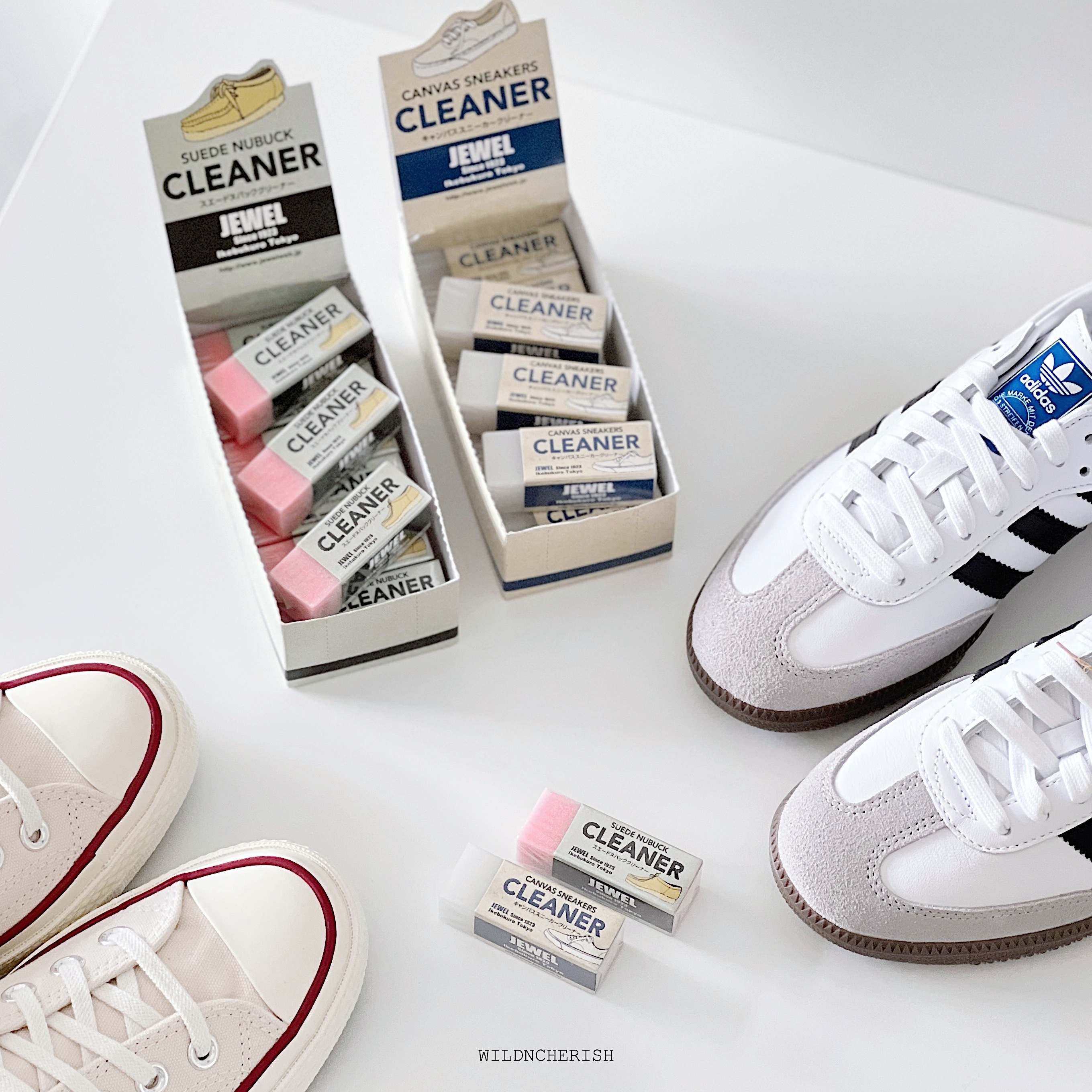 現貨 | 日本製 Jewel Shoes Cleaner 帆布 麂皮