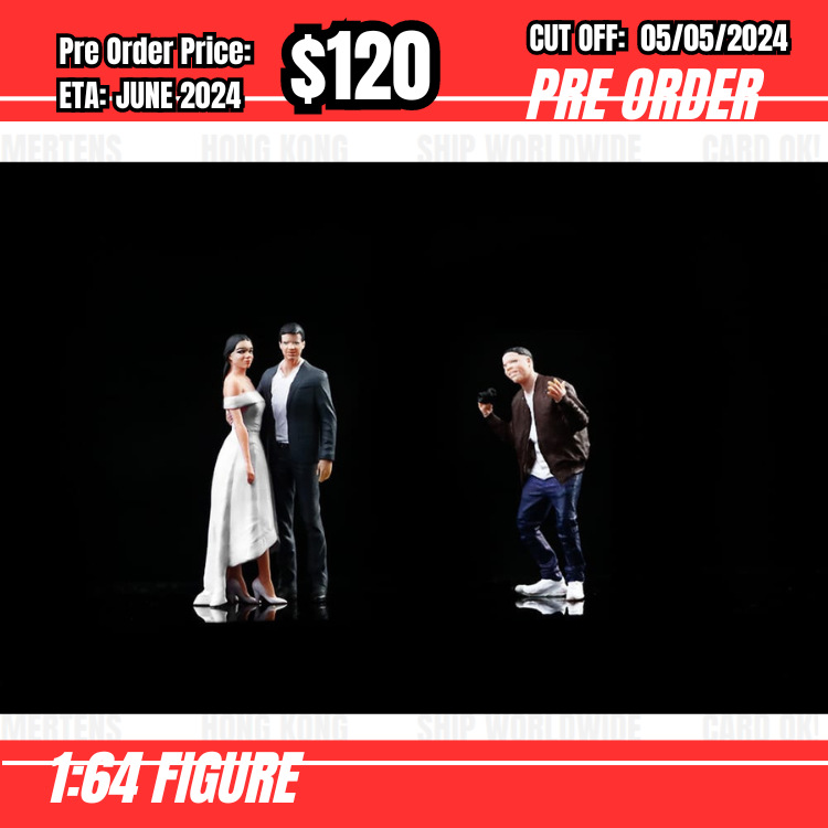 PO-$120  * Moreart * 1:64 Figure - Couple Series Set A [OD28/04]