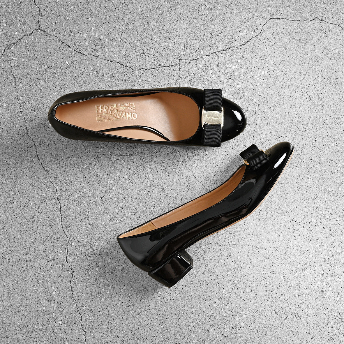 FERRAGAMO 低跟鞋｜EUR 37