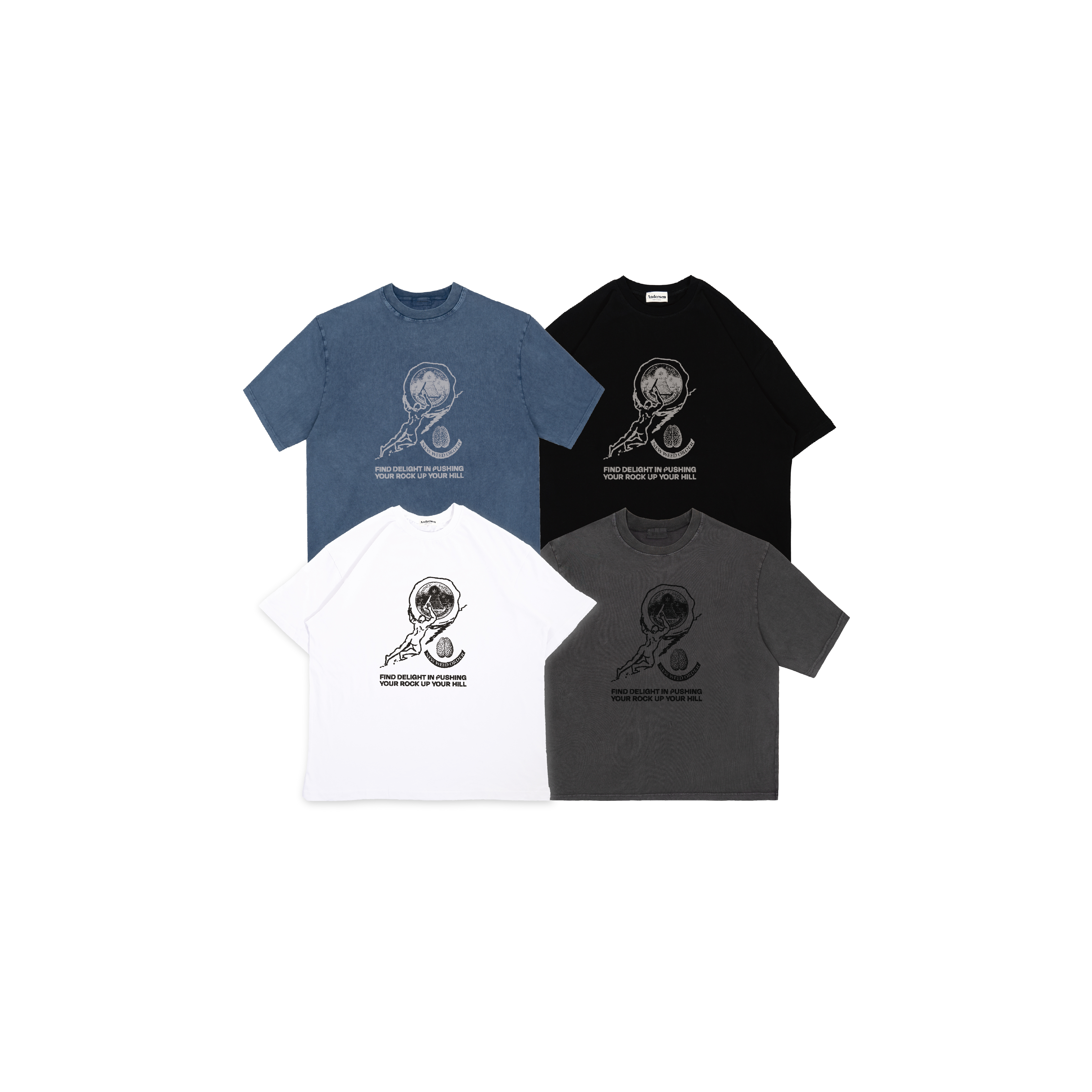 韓國 搖滾狂歡 精神 標語 短袖 短T