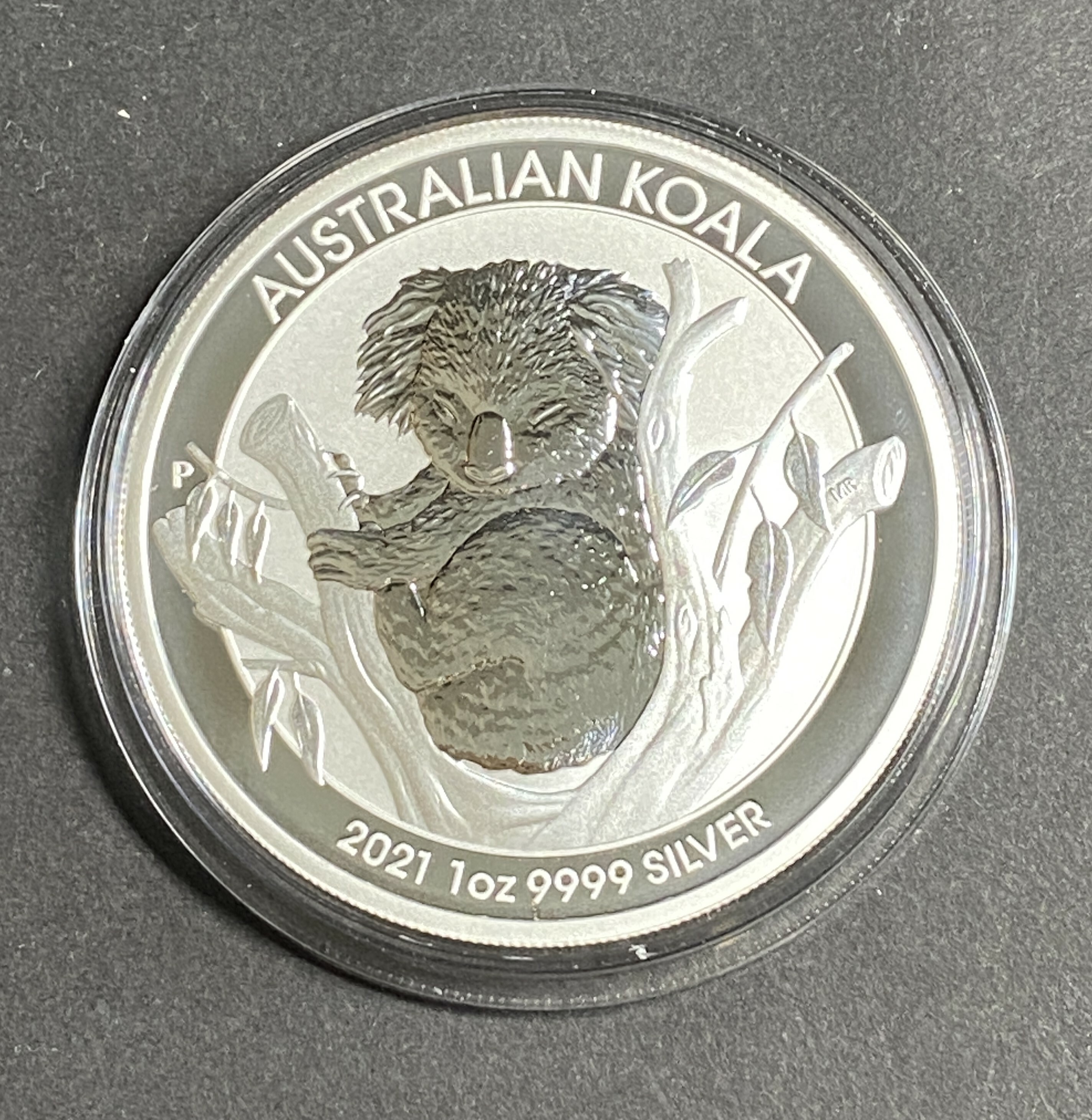 2021 Australia Koala one oz 99.99 silvery coin