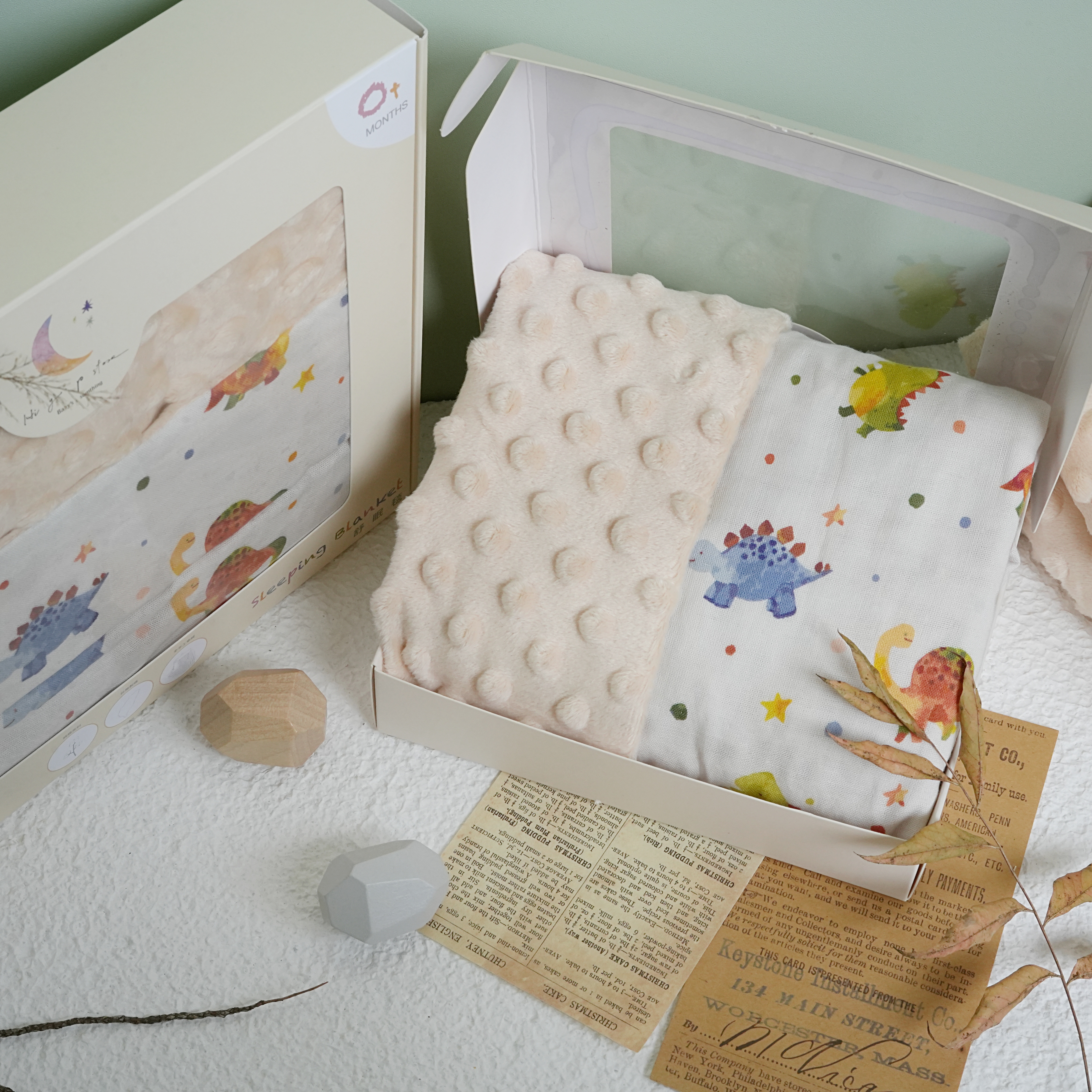 Hi Y.P store-嬰兒車蓋毯-獨家設計款-恐龍星球