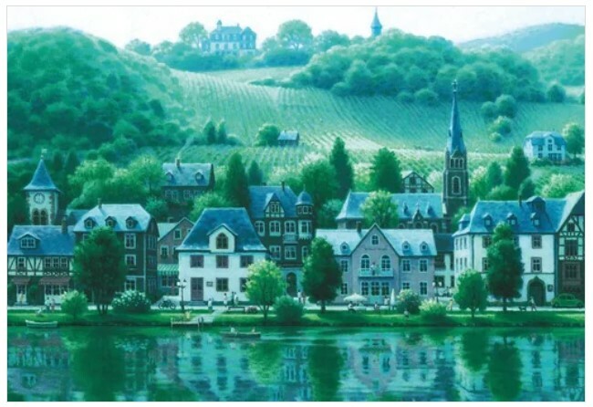 摩澤爾葡萄園和微笑的海濱 (夜光)