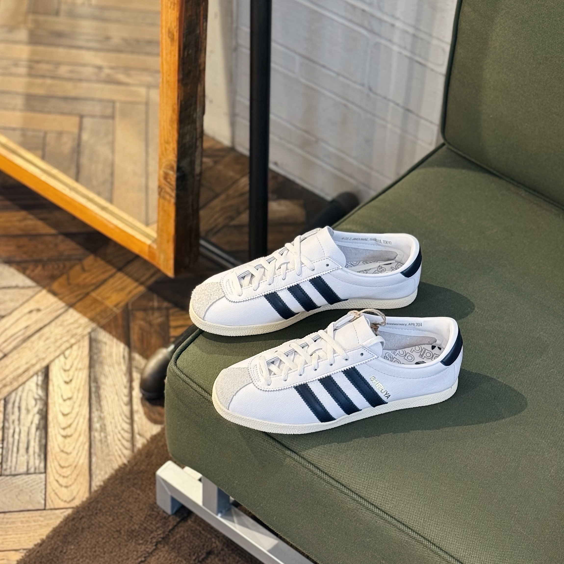 Adidas Originals SHIBUYA 日本限定 澀谷 白色 德訓鞋 IH1306