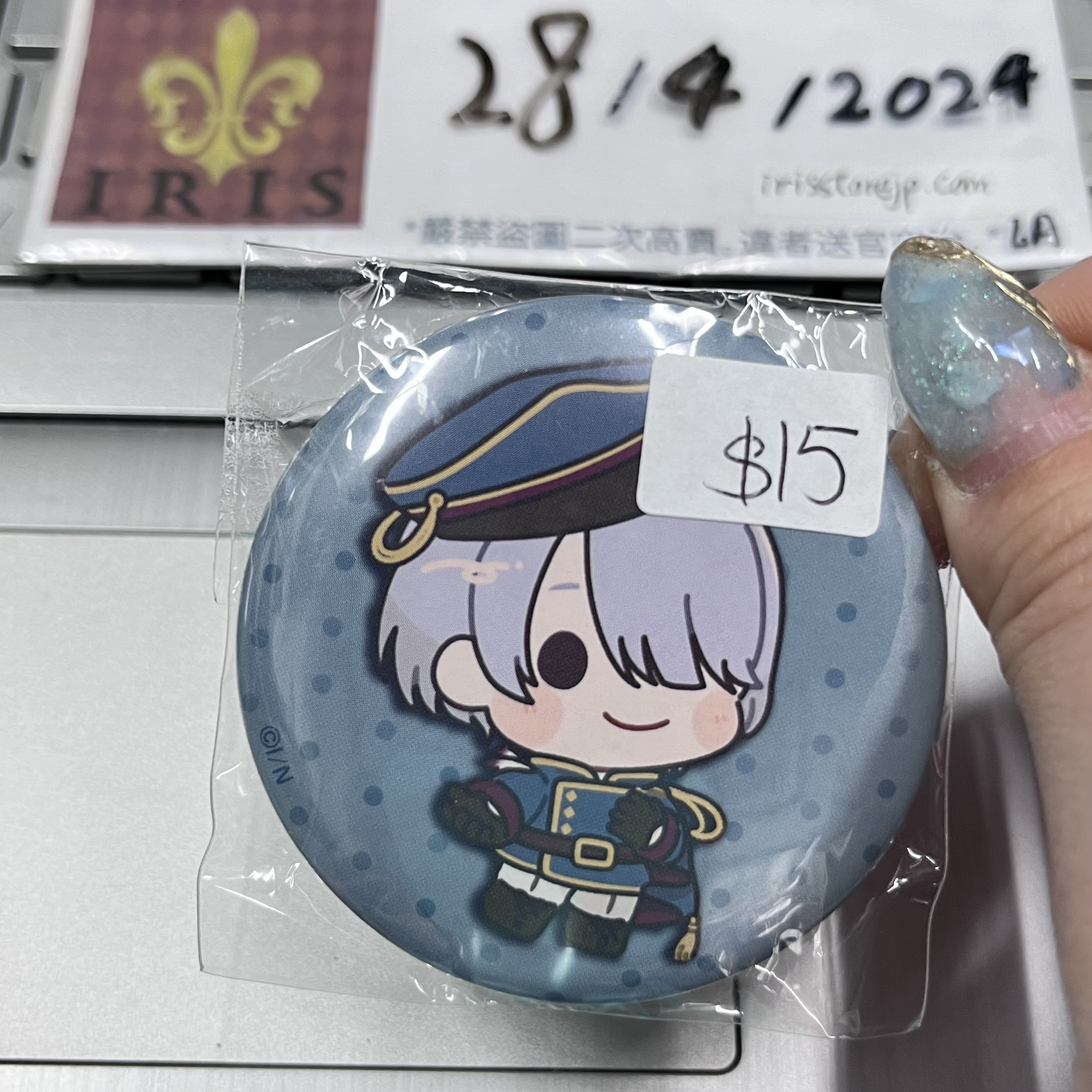 彩虹社 弦月 襟章 jp