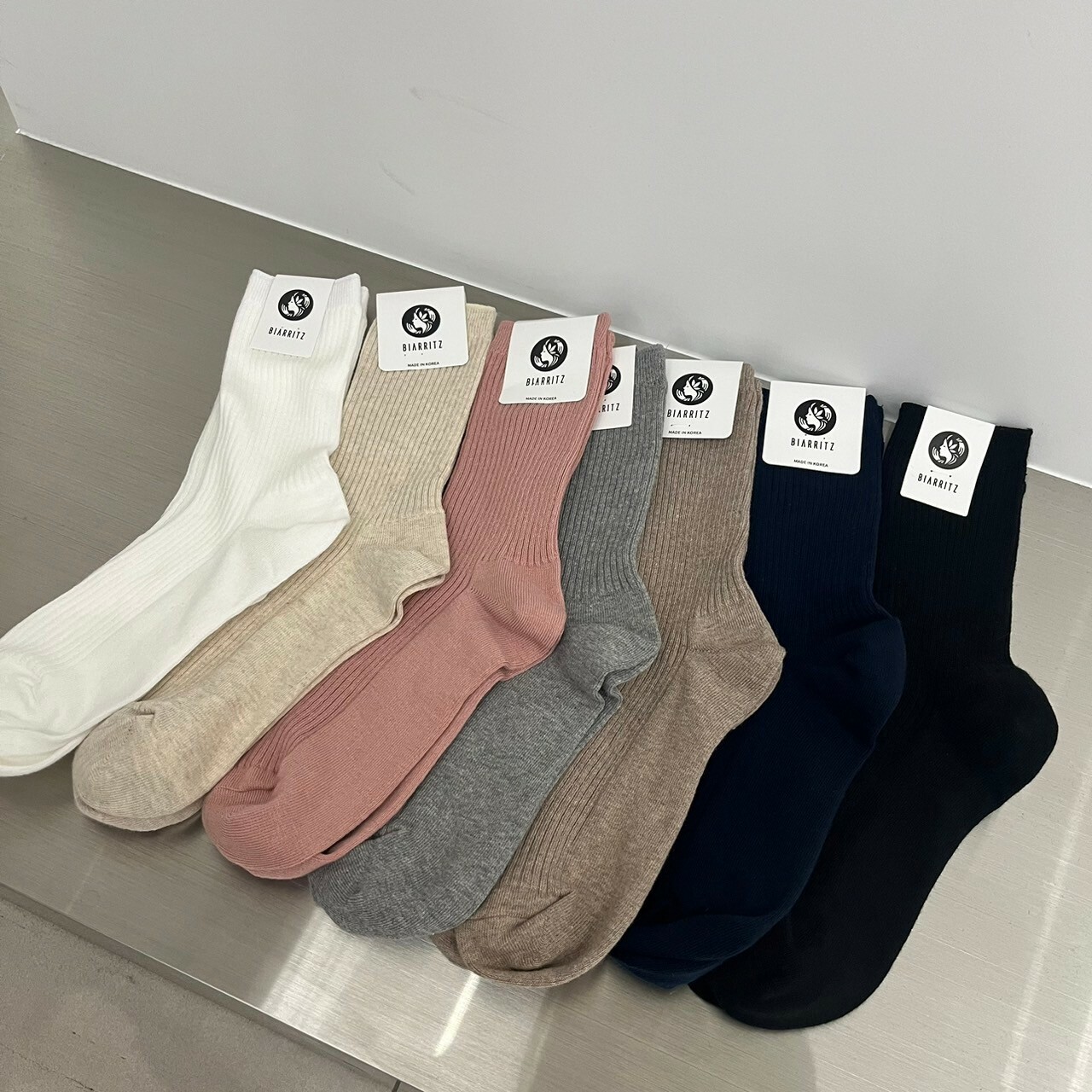 Korea 不光腳丫小腿襪