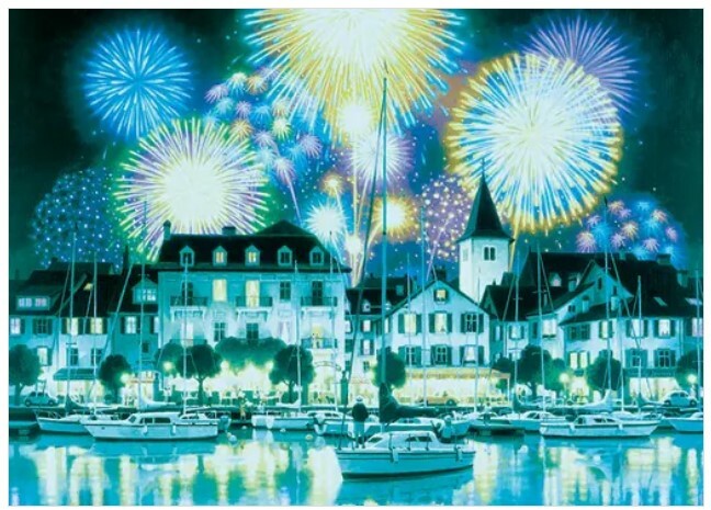 夜空中的花束 (夜光) (世界最小)