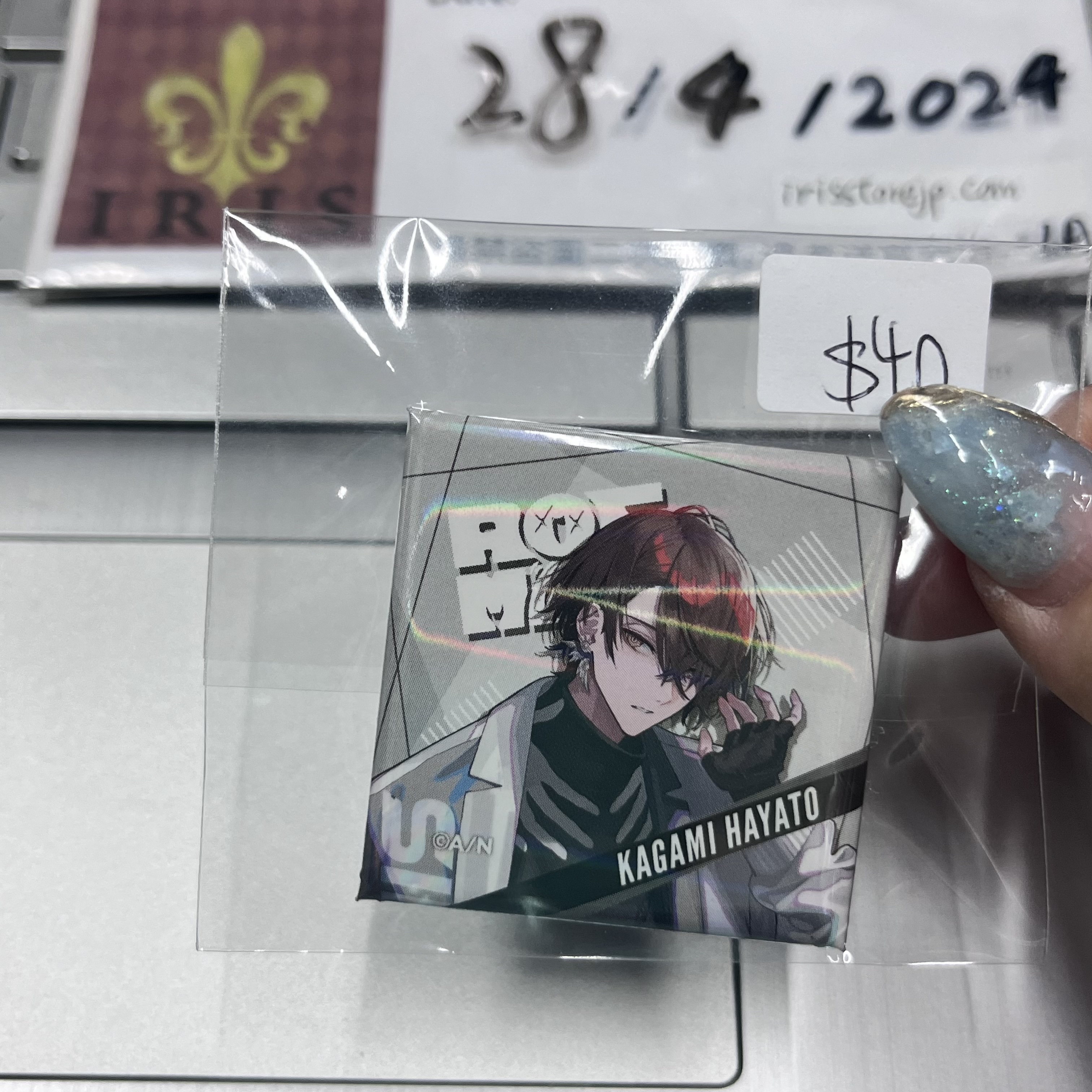 彩虹社 加賀美 襟章 rm