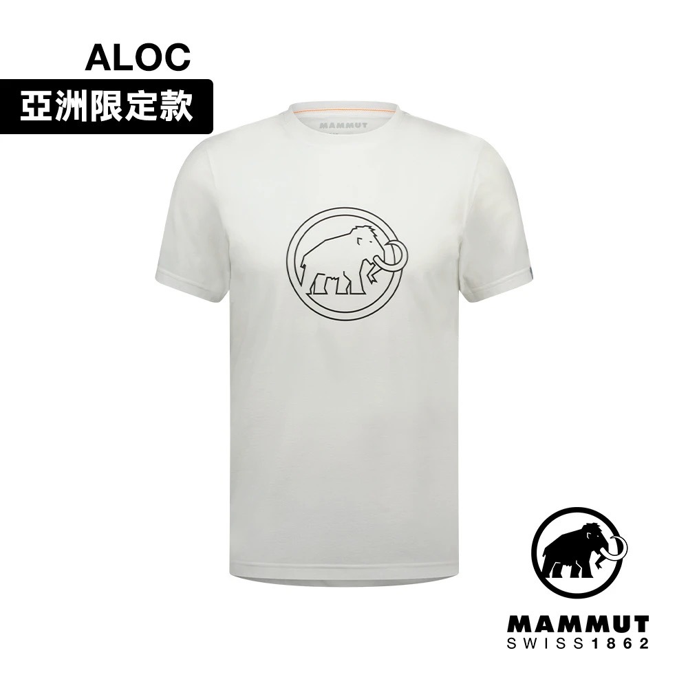 Mammut 長毛象 QD Logo Print T-Shirt AF Men 男款 快乾短袖T恤 #1017-02012-00541 白色 PRT4 [HappyOutdoor]