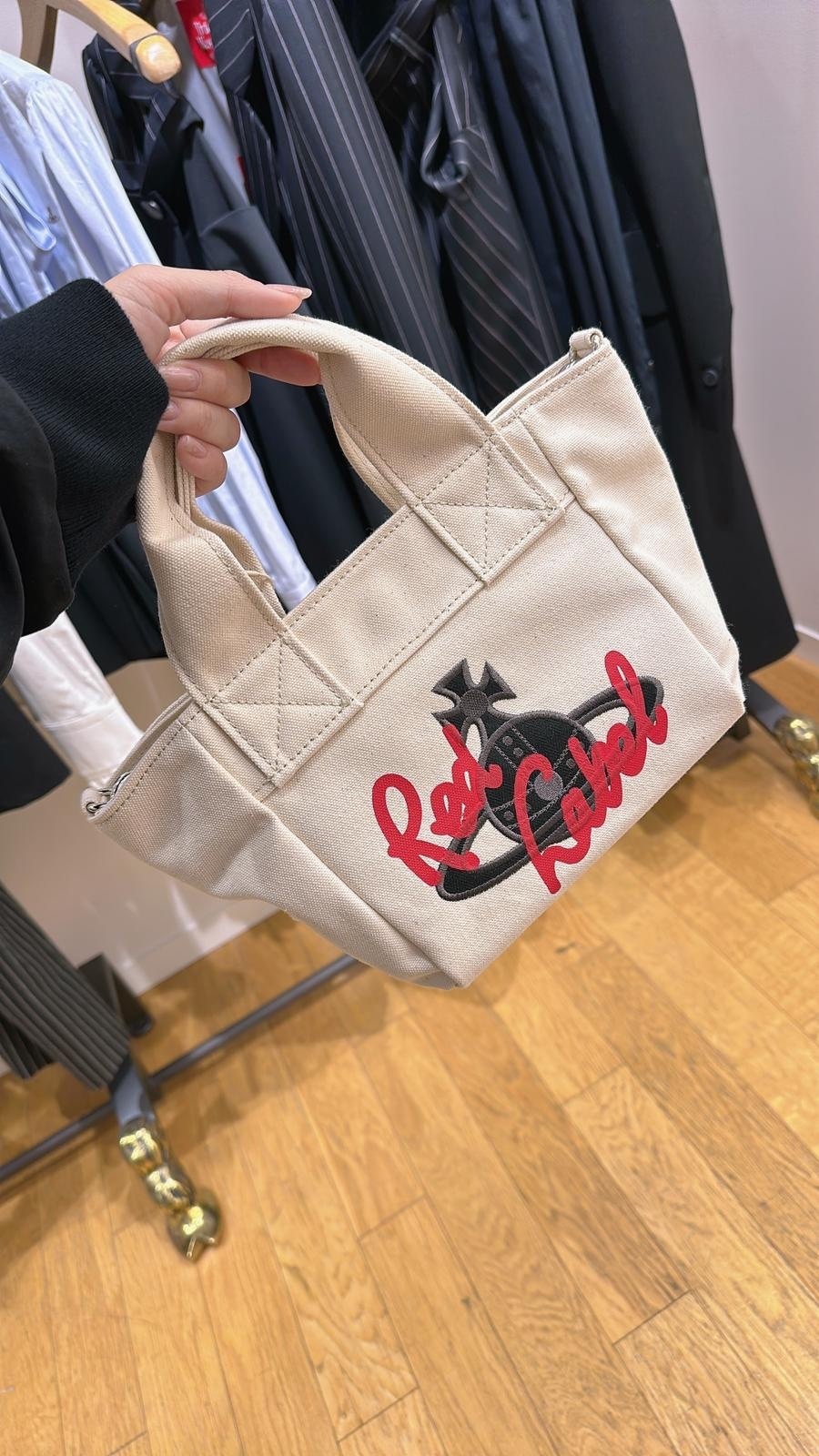 [日本限定] Vivienne Westwood Canvas Crossbody