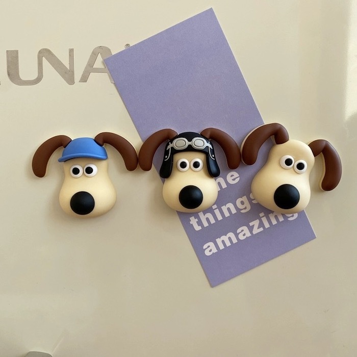 《42738》掌門狗質感立體磁鐵