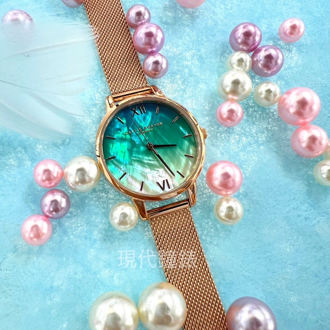 【OLIVIA BURTON】小美人魚唯美女錶 OB16US66 30mm 現代鐘錶