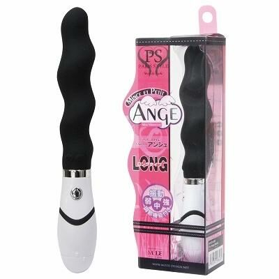 日本 Mode Design Paris Style 巴黎風 ANGE G點&後庭 震動棒 黑色