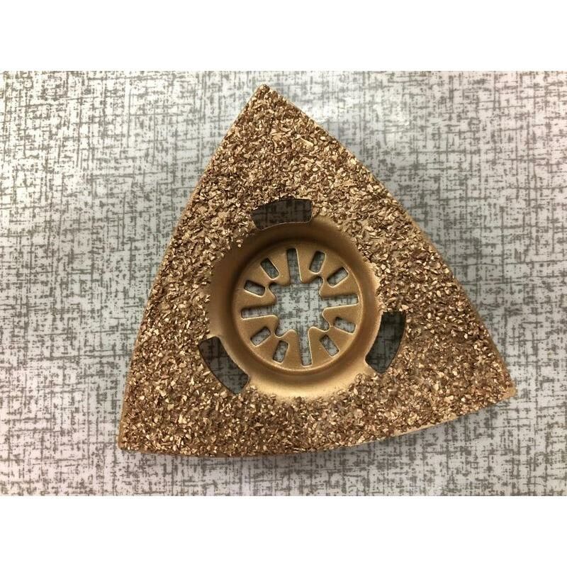 附發票｜MTF-NO5｜5號 三角磨片 磨切機配件 各式鋸片 木用 鐵用 除膠 磁磚用 地板用