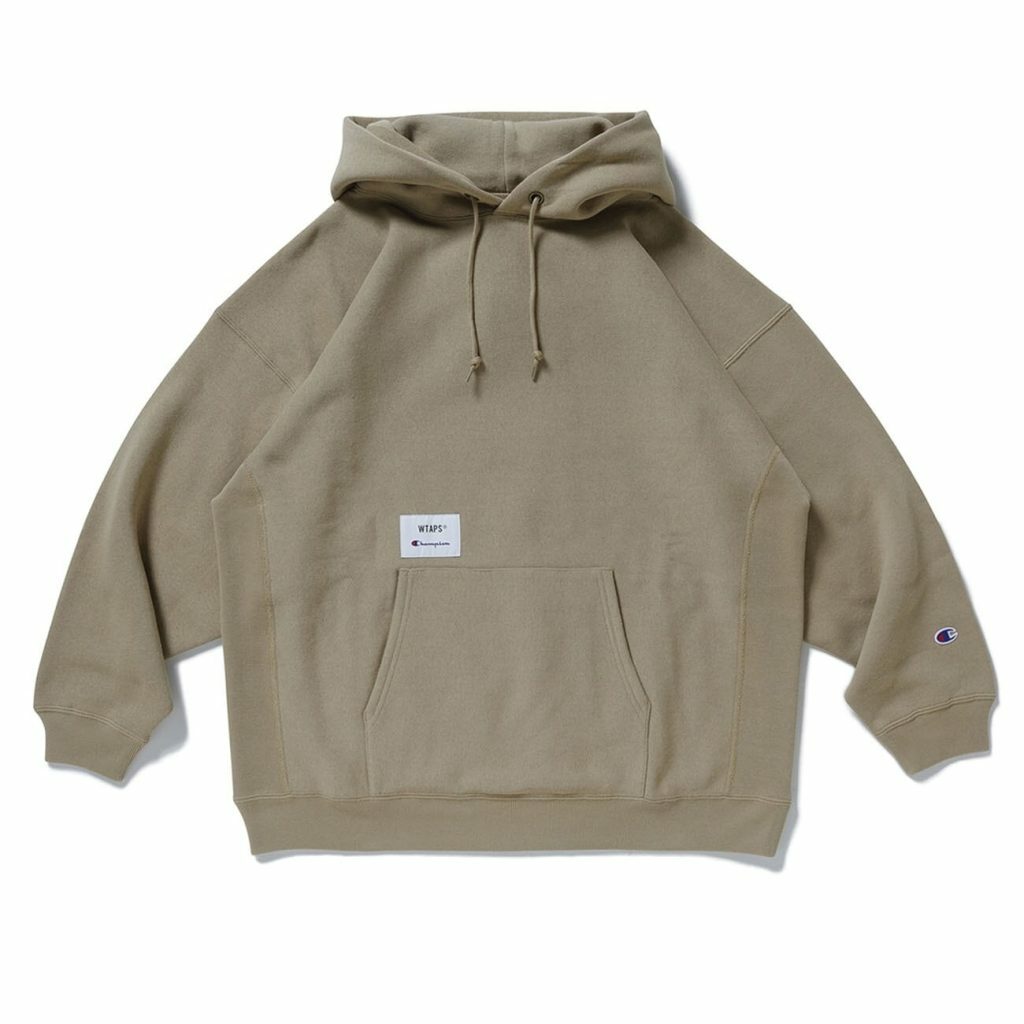 WTAPS X CHAMPION HOODED / COTTON. / REVERSE WEAVE 21AW
