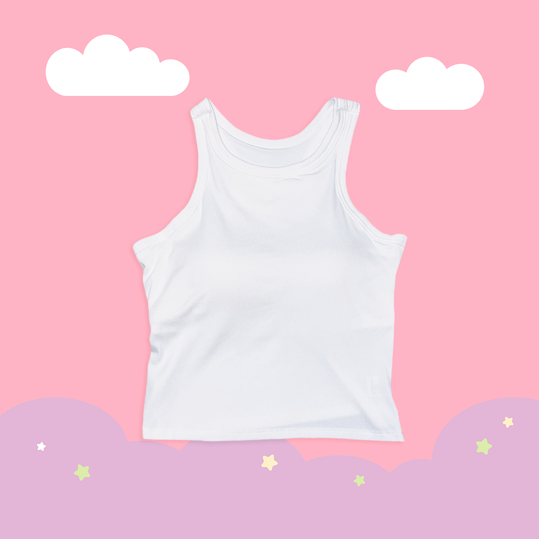 \ Bra Top / 削肩胸墊背心