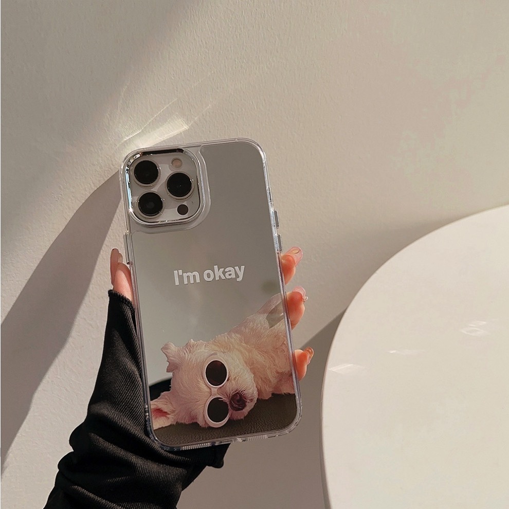 《42843》側躺小瑪爾戴墨鏡iphone手機殼