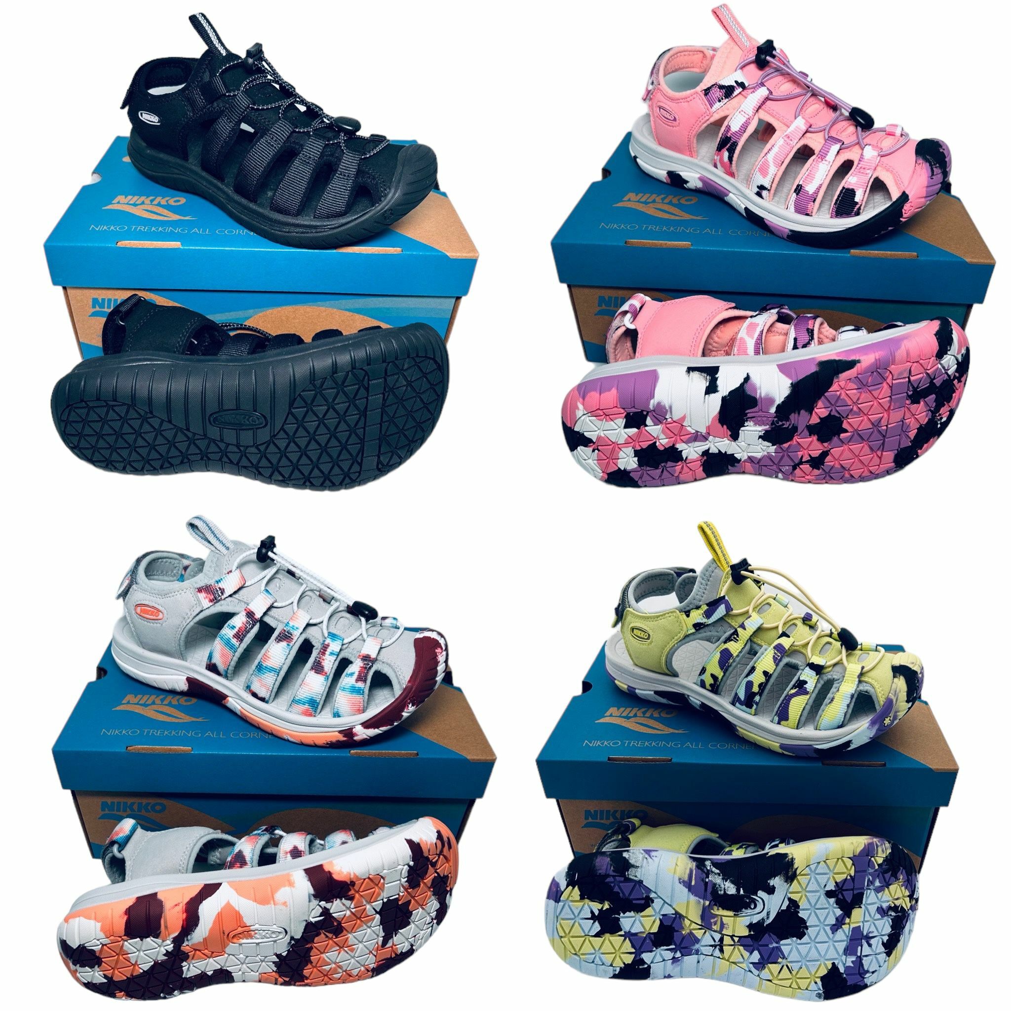 NIKKO 女裝 護趾 抗菌中底 涼鞋 N167/168/169/170