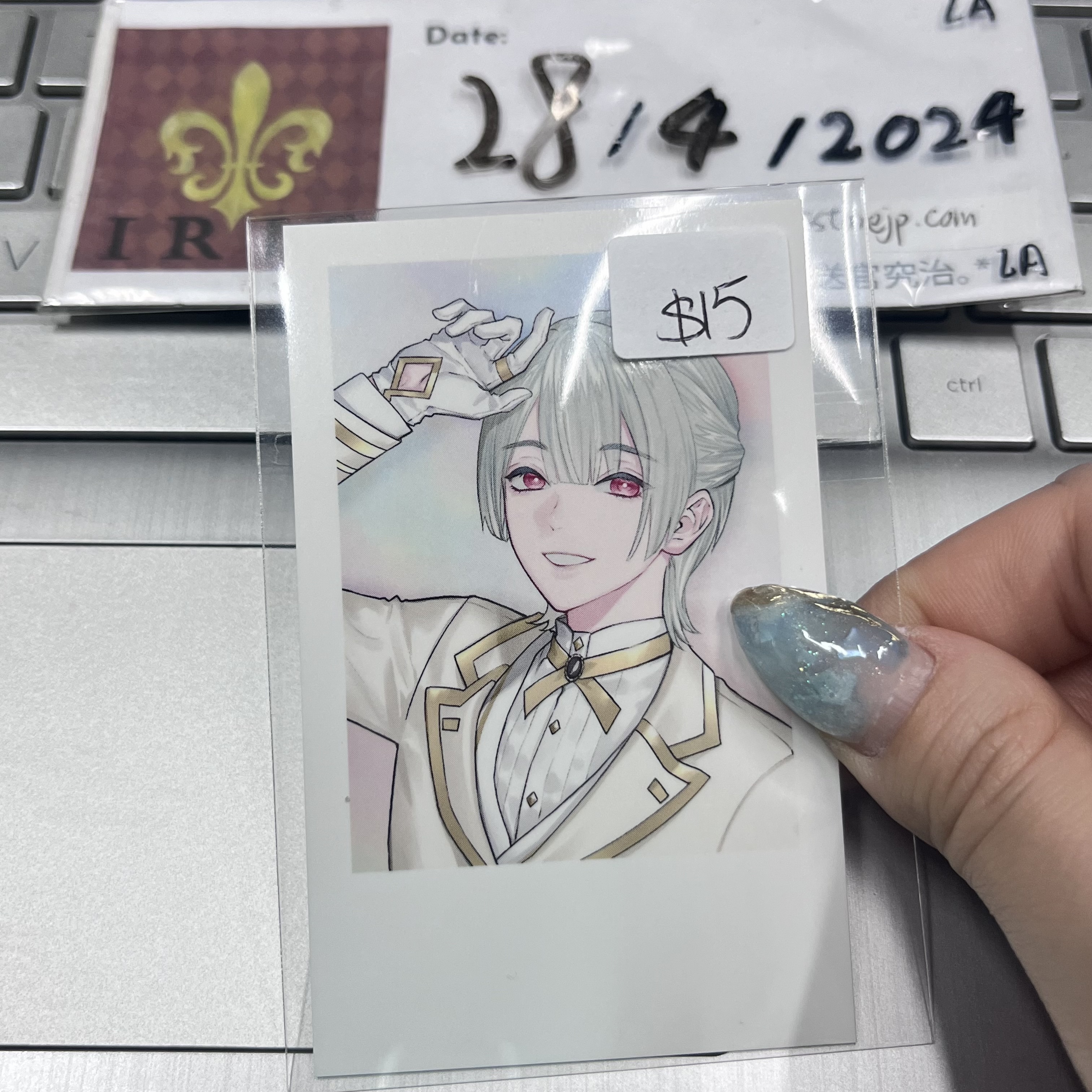 彩虹社 弦月 拍立得 jp