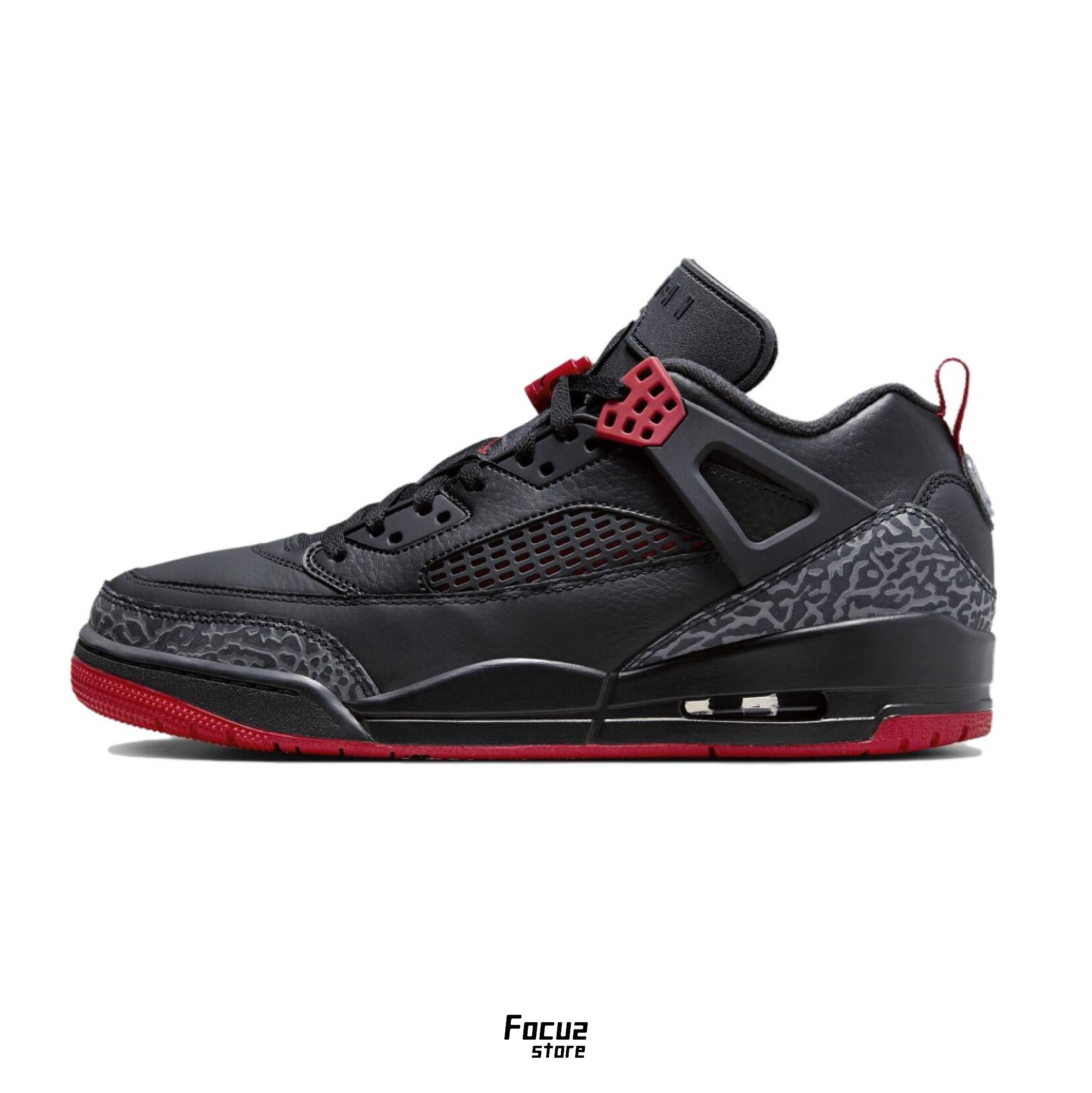 【Focus Store】現貨秒發 Nike Air Jordan Spizike Low 'Bred' 黑紅 爆裂紋 FQ1759-006