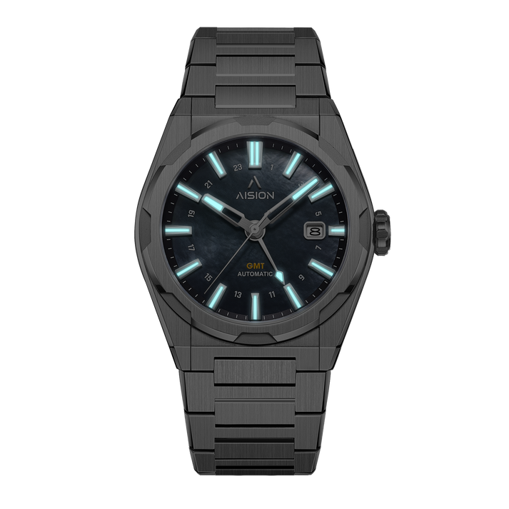 HANG GMT - Grey MOP Dial