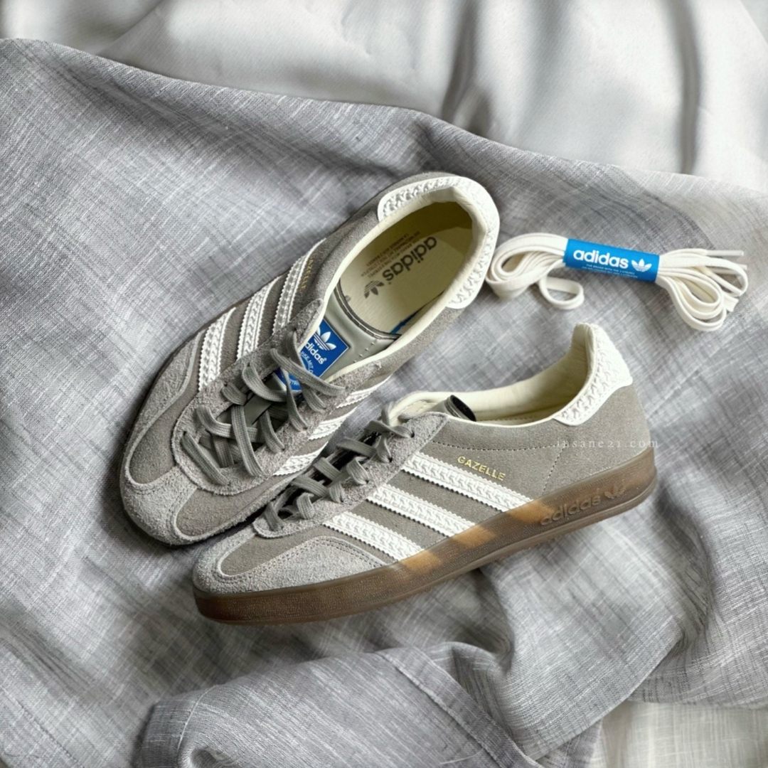 ADIDAS ORIGINALS GAZELLE INDOOR 復古 麂皮 鐵灰 IF1807