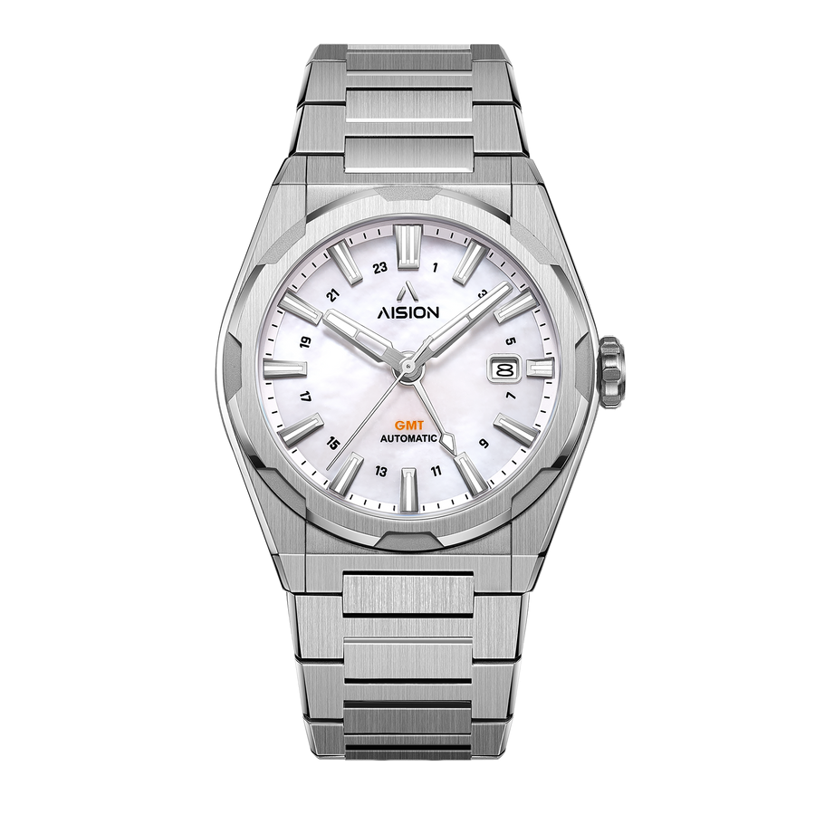 HANG GMT - White MOP Dial