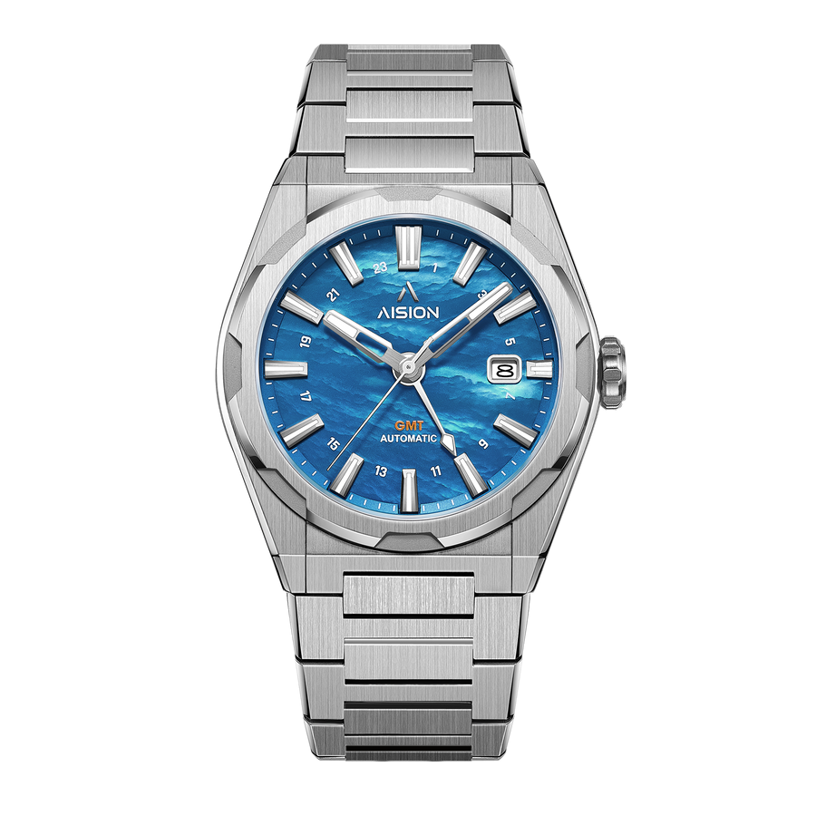 HANG GMT - Blue MOP Dial