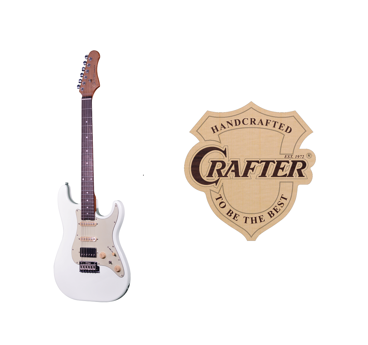 韓國ESCrafter CHARLOTTE S VVS RS OW electric guitar 白色電結他