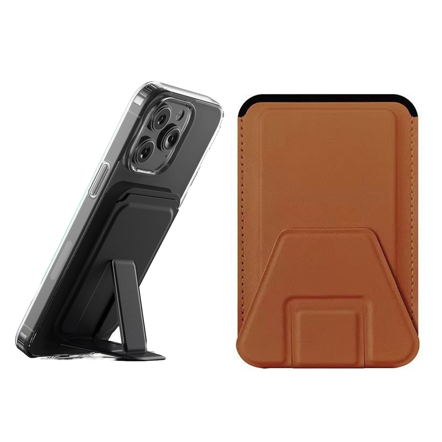 Xpro - Mag Stand Clip - 磁吸支架皮紋手機卡包