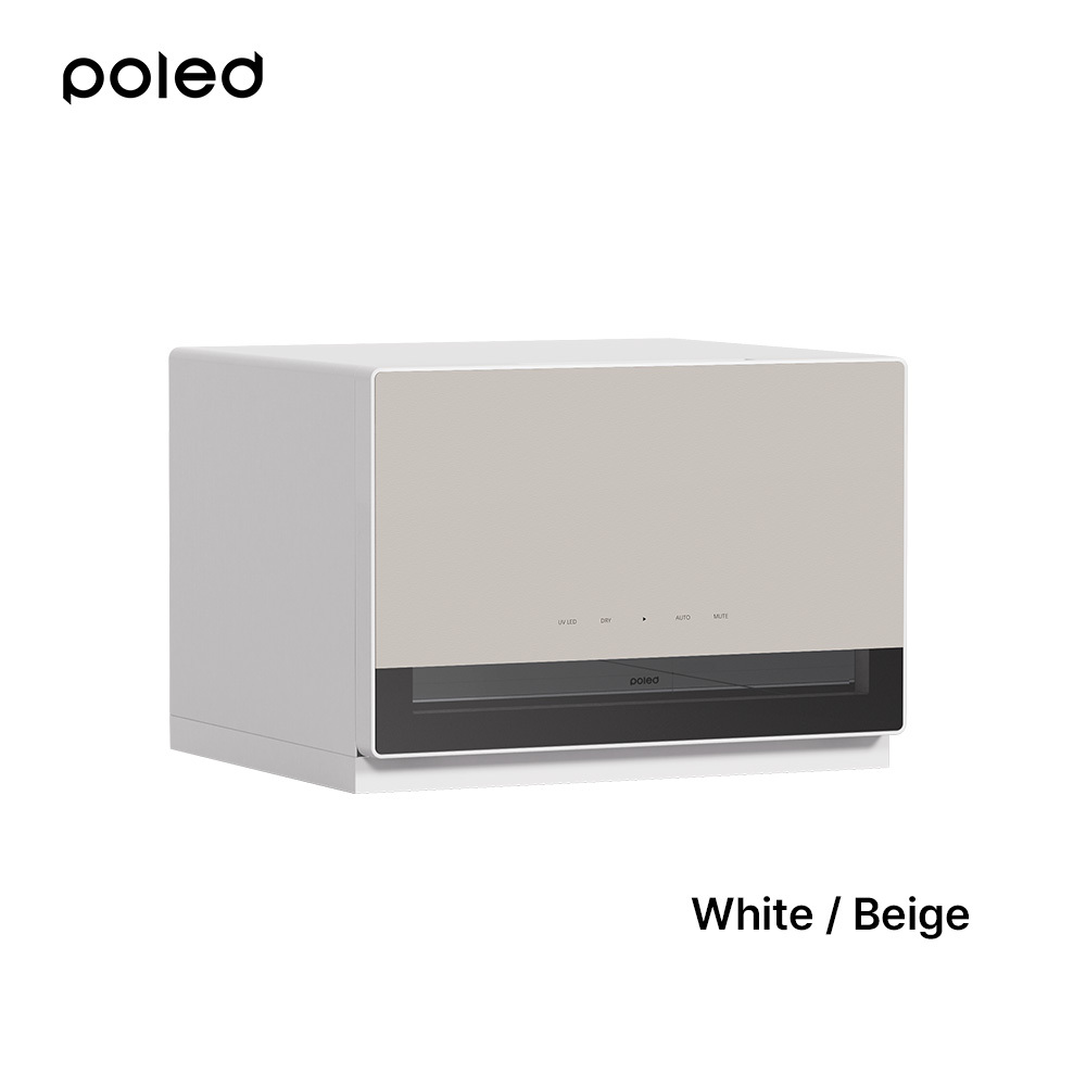 Poled PIXEL UV LED Sterilizing Dryer (white/apricot)