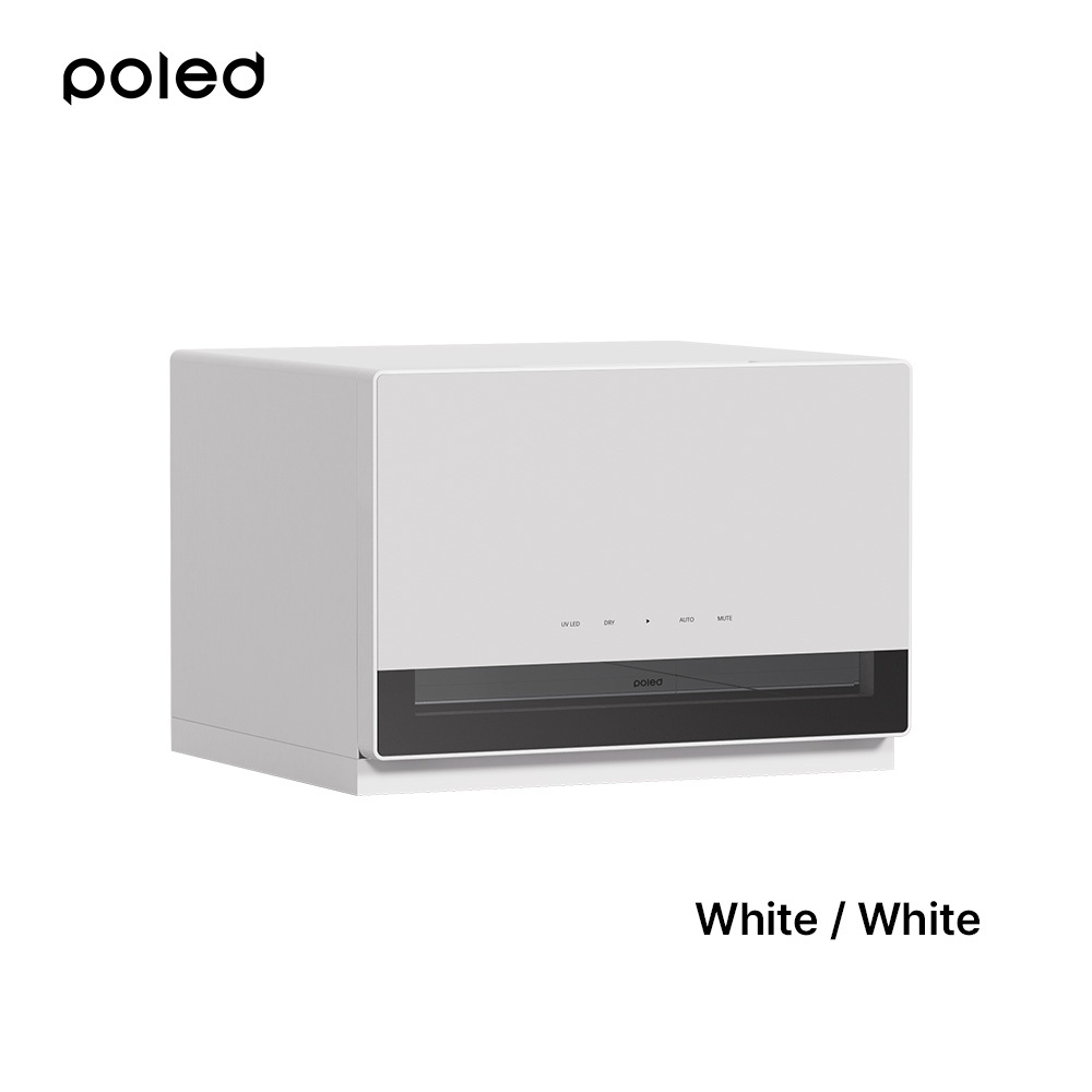 Poled PIXEL UV LED Sterilizing Dryer (white/white)