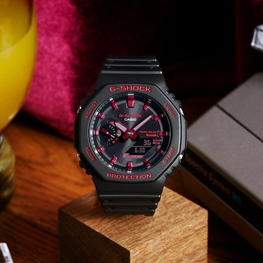 Casio G-Shock GA-B2100BNR-1A 太陽能 藍芽 手錶 (香港行貨)