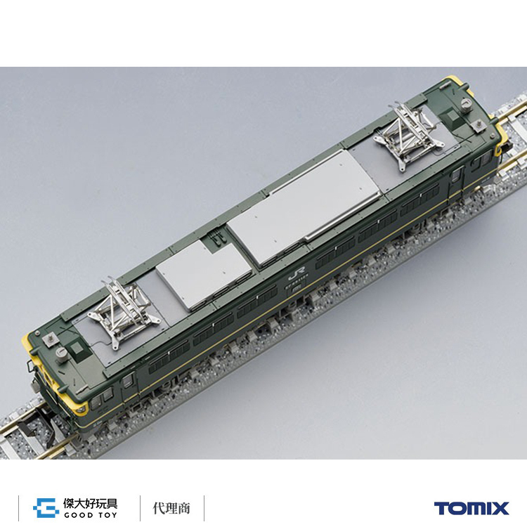 TOMIX 7175 電氣機關車JR EF65-1000形(1124號機Twilight色灰色轉向架)