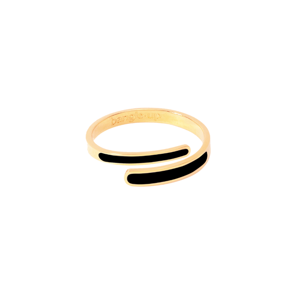 1BU0407-006 [BANGLEUP] Tara Ring Black #BUP16-TAR-BAG04 (EU)