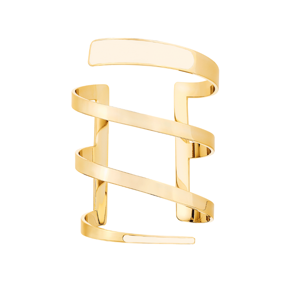 1BU0407-193 [BANGLEUP] Tara Cuff Bracelet Sand White #BUP19-TAR-MAI03 (EU)