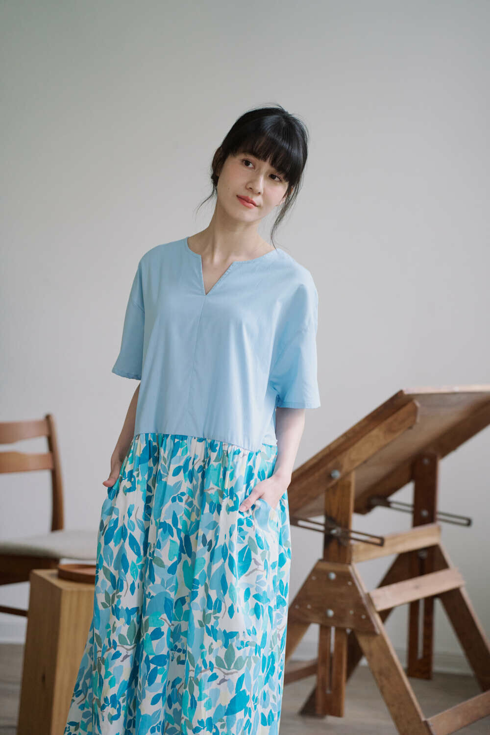 連俞涵聯名洋裝