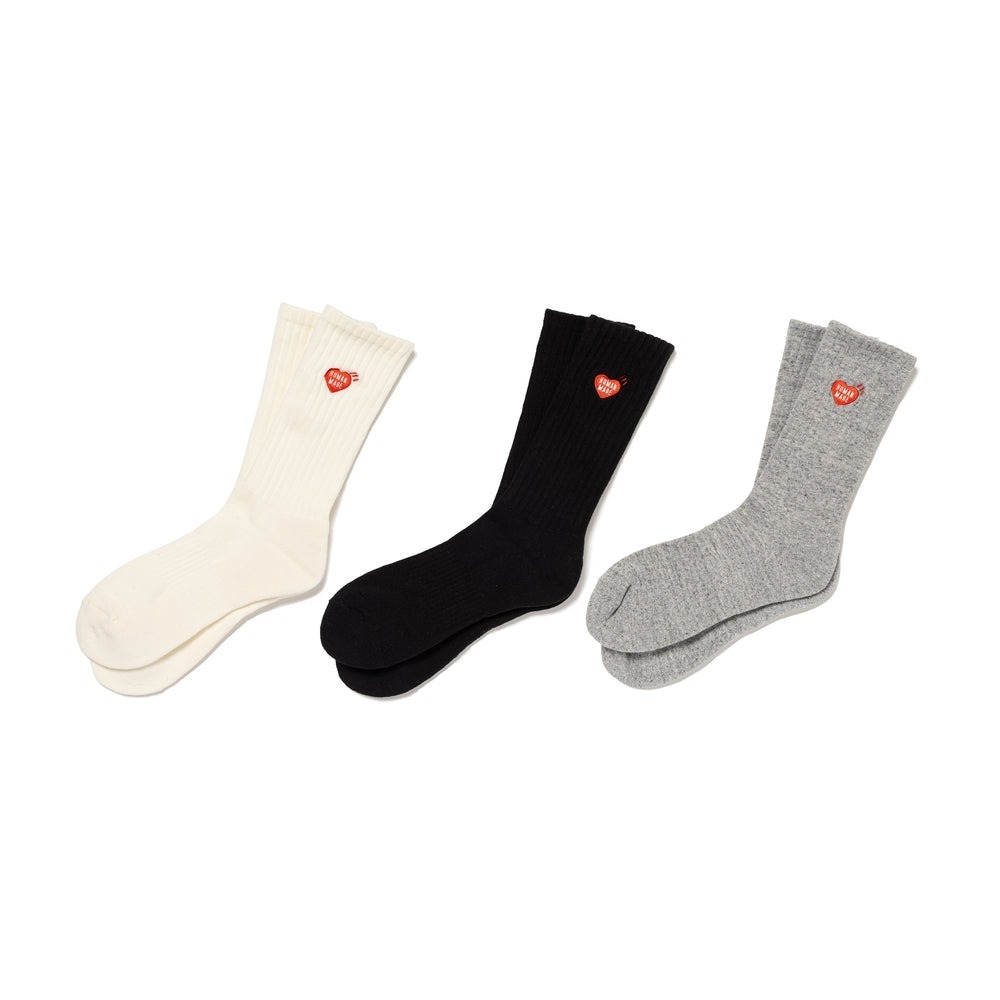 現貨┃HUMAN MADE PILE SHORT SOCKS 紅色 刺繡 愛心 襪子 長襪