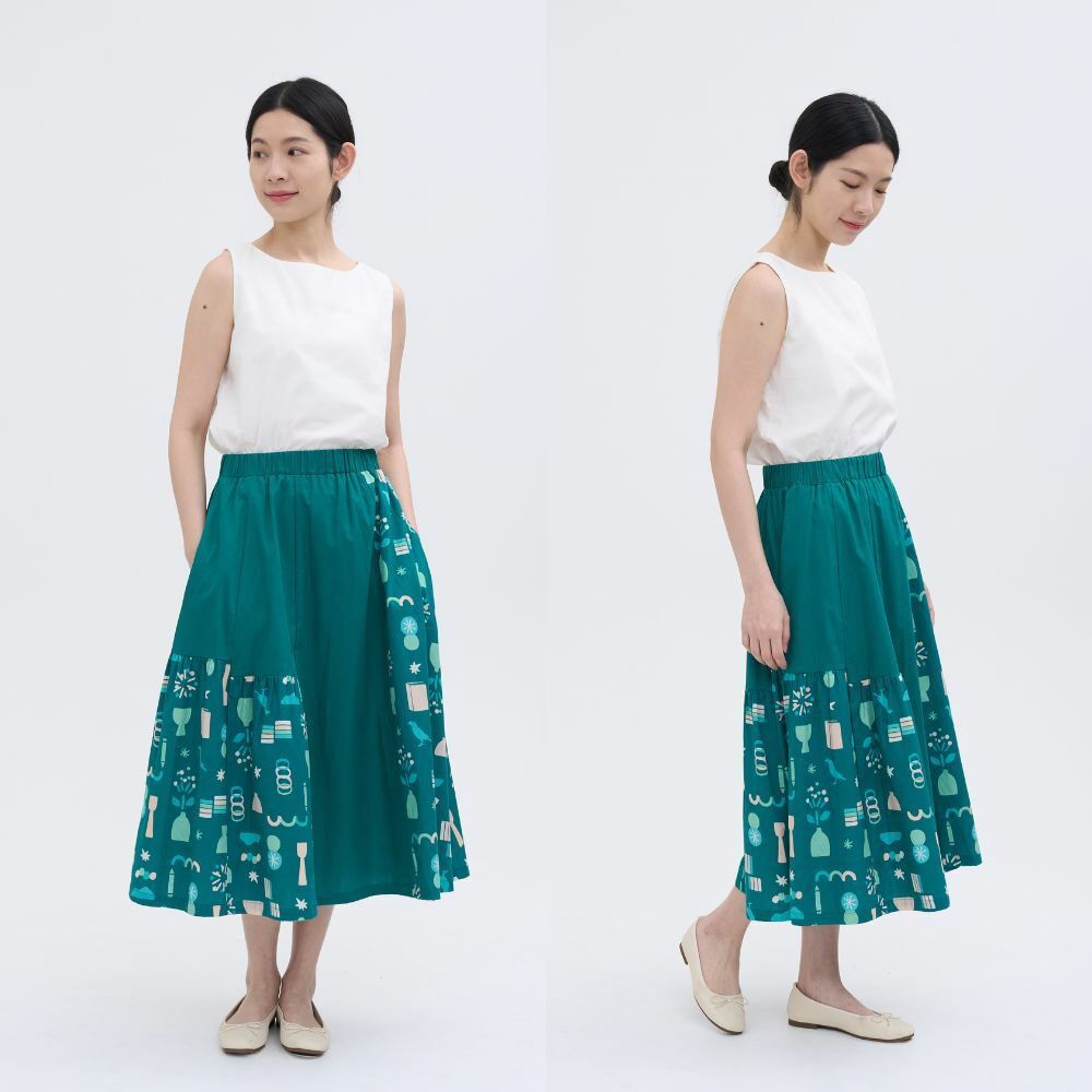 拼接圓花裙推薦