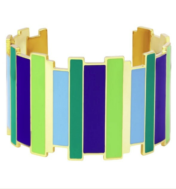 1BU0407-188 [BANGLEUP] Ines Multicolor Cuff Bracelet Blue Ray #BUP19-INM-MAI56 (EU)