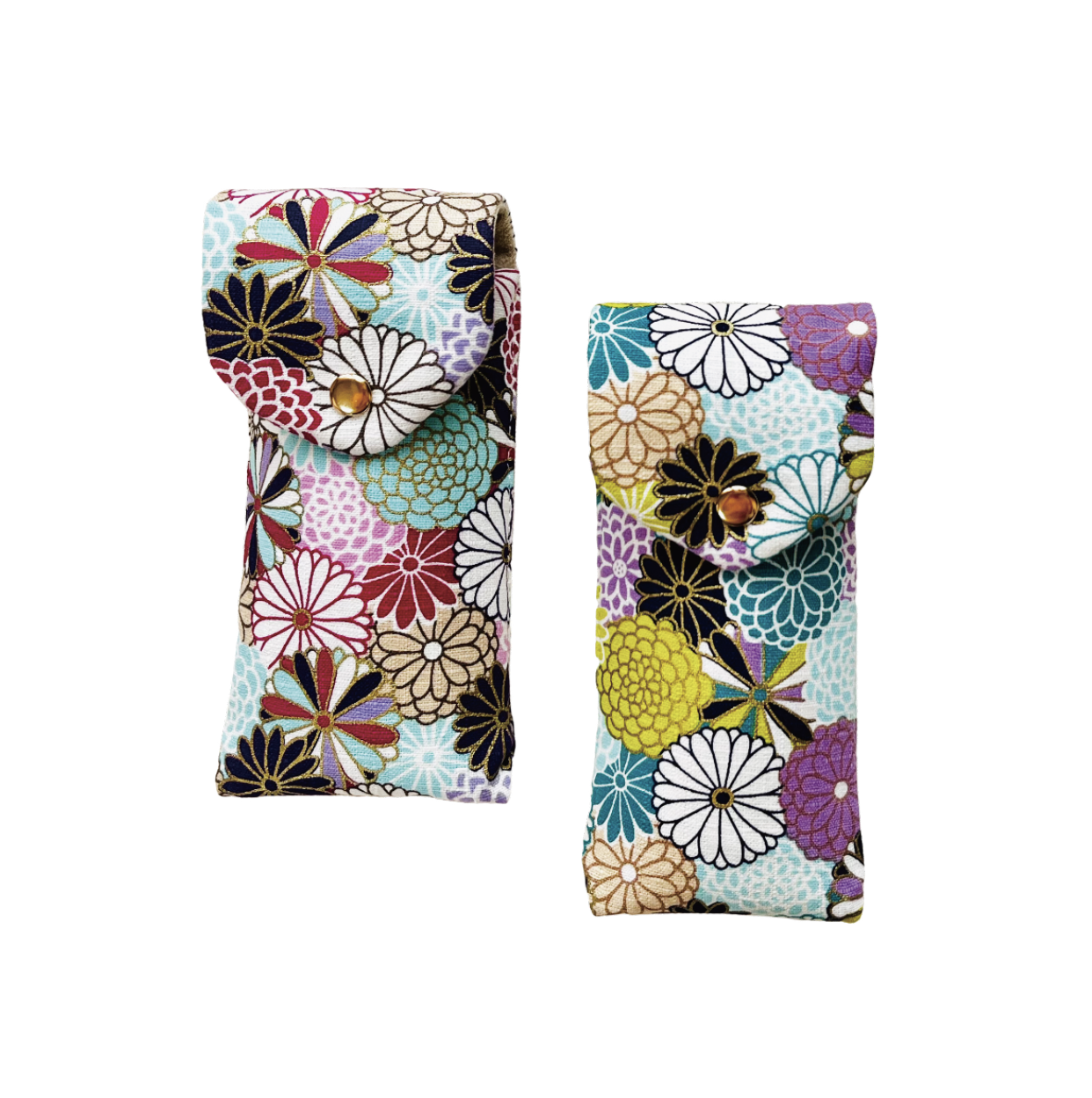 Kyokuhaku 2入 硬盒筆袋_春花