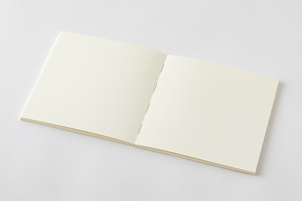 日本MIDORI．MD Notebook 厚紙 A5/A5方形 空白筆記本
