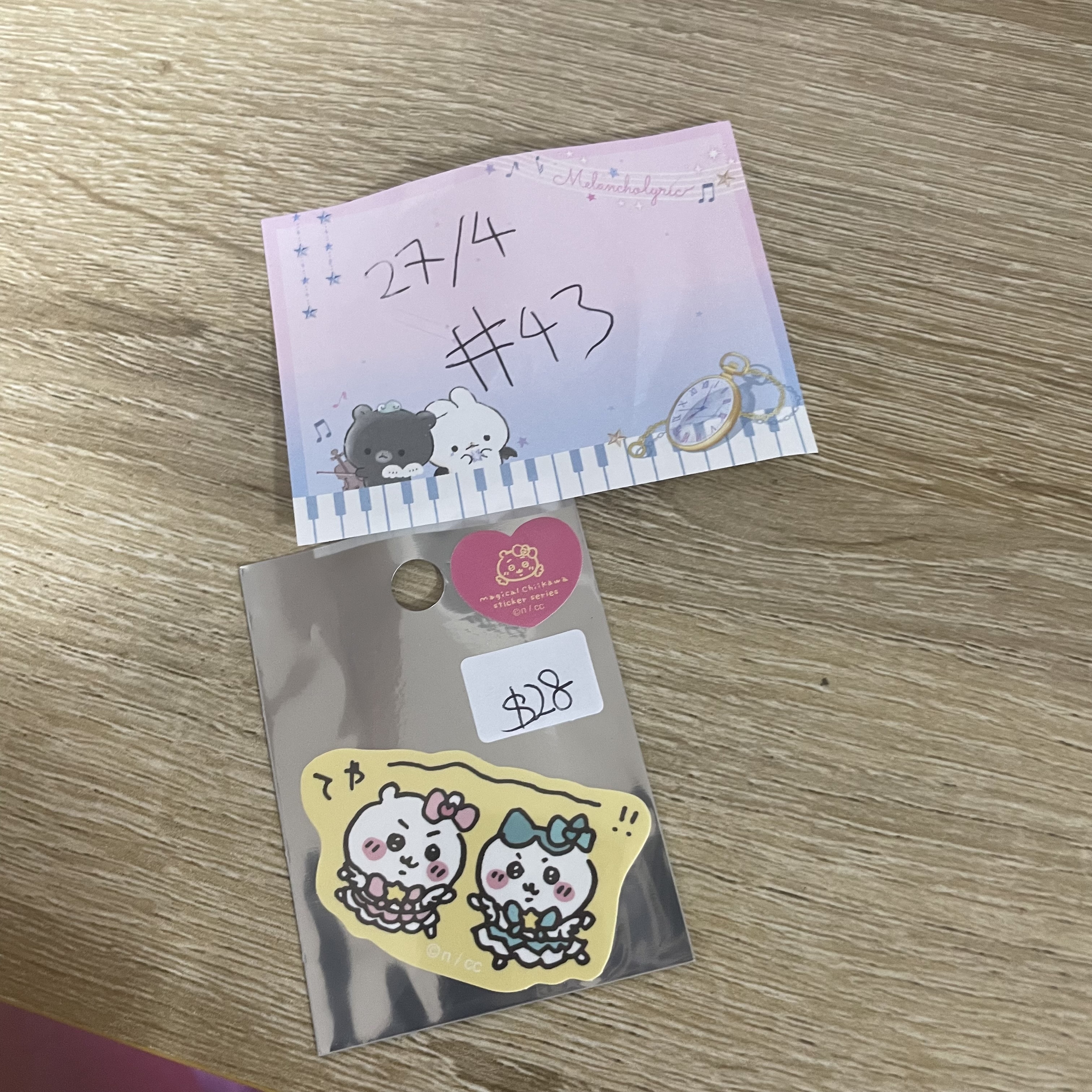 CHIIKAWA   貼紙#43