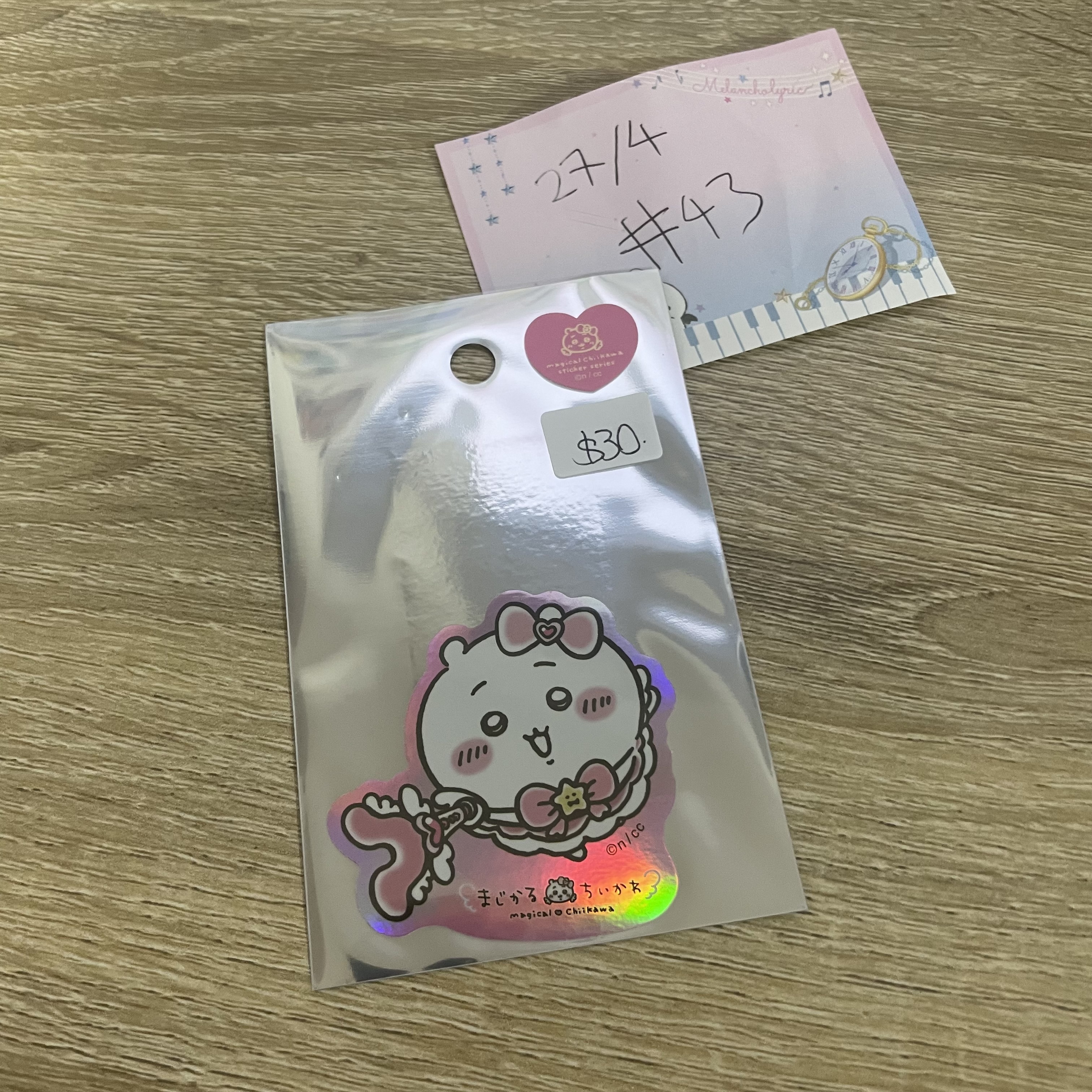 CHIIKAWA  小可愛  貼紙#43