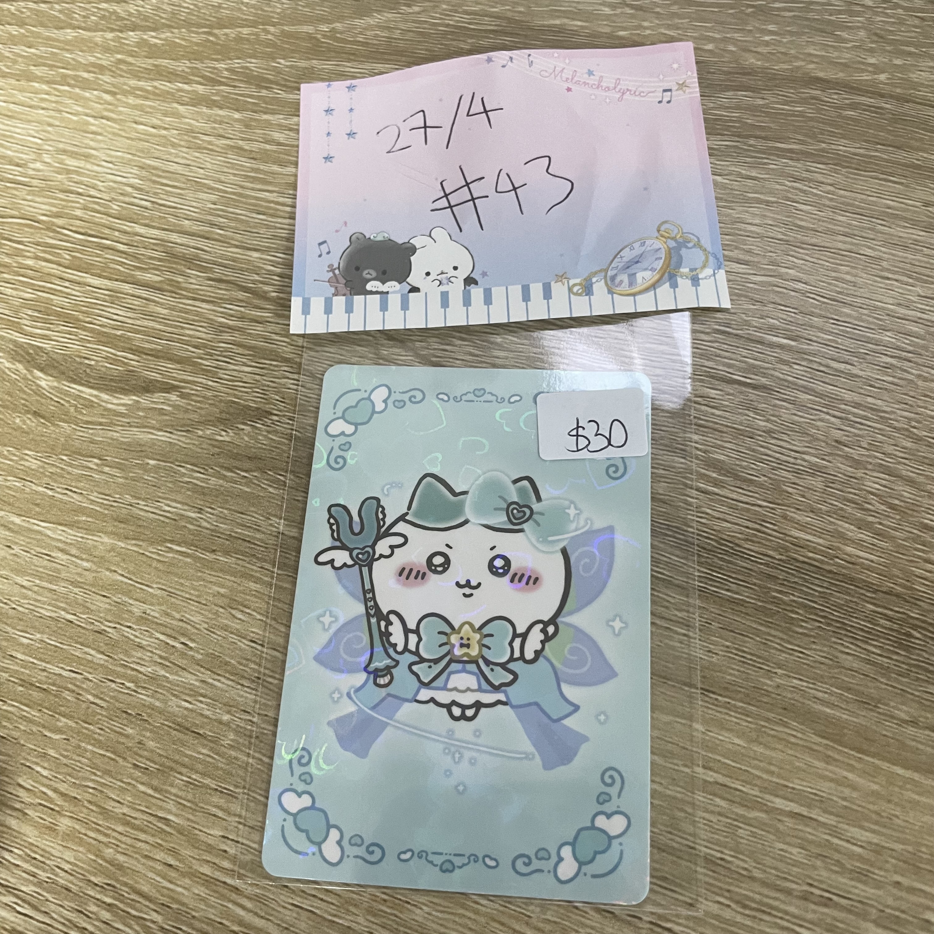 CHIIKAWA  八字貓  小卡#43