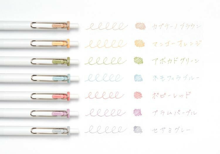 Uni-ball one Fika color 限定色鋼珠筆 0.38