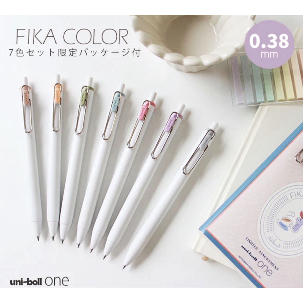 Uni-ball one Fika color 限定色鋼珠筆 0.38