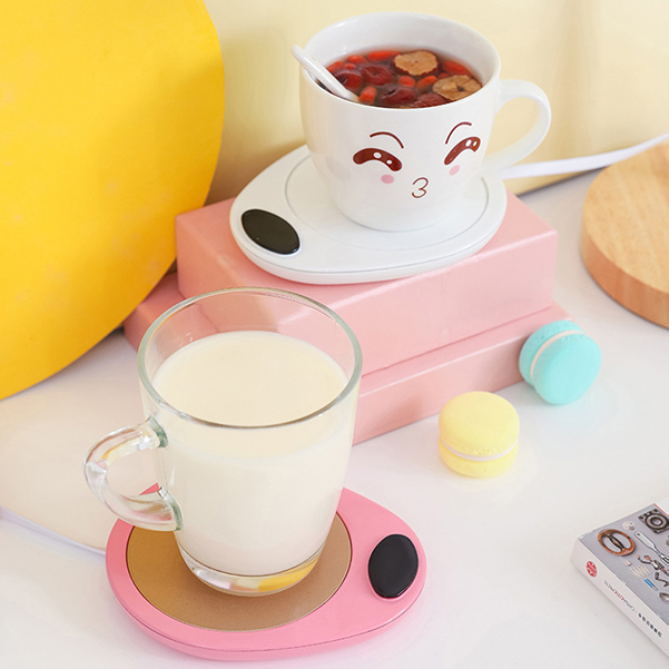 JK Korea USB smart 55 degree heating coaster constant heating coaster (J0866)